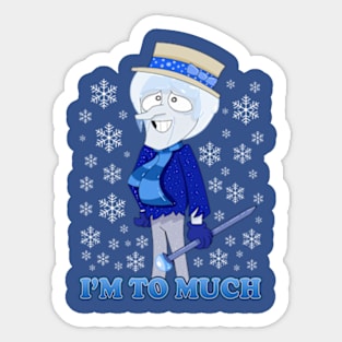 Snow Miser Sticker